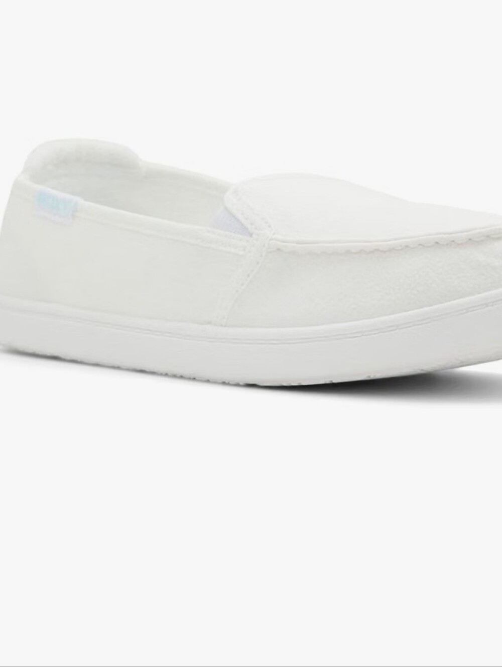 Roxy Minnow VI Slip-On Shoe- Bright White